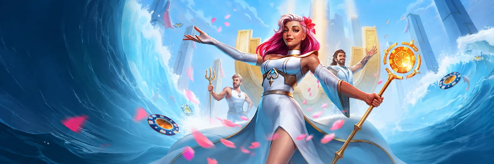 Banner di Casea Casino con logo dorato su ambientazione blu notturna, pacchetto di benvenuto 350% fino a 16.000 euro e 350 giri gratis per l'Italia